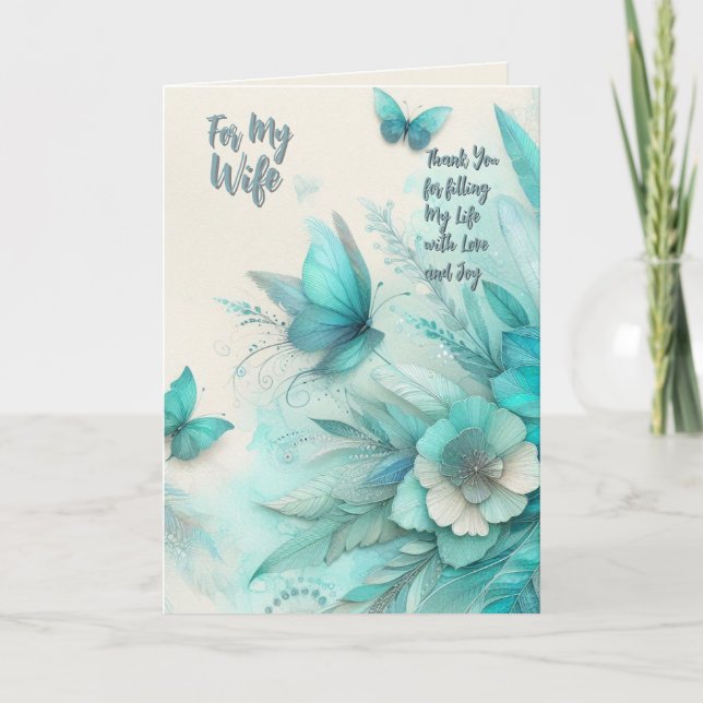 För mitt helgkort för frukost tack kort (Framsida)