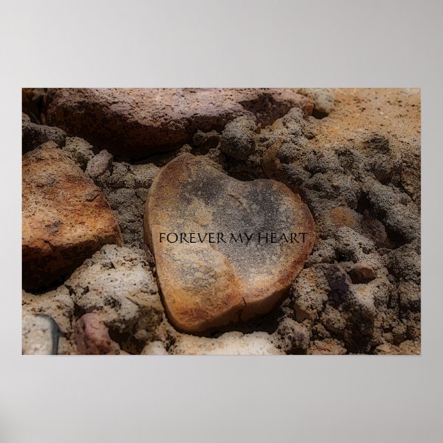 För mitt hjärta poster (Framsidan)