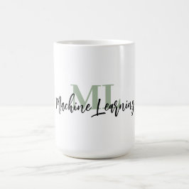 För ML-älskare & teknikentusiaster – Sage Green ML Kaffemugg