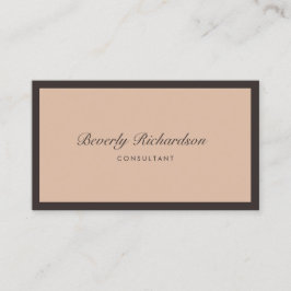  för modern Elegant Luxe-minimalistisk Professione Visitkort