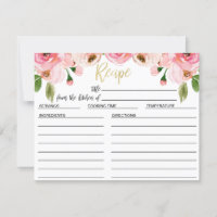 För möhipparecept för blommigt rosa kort