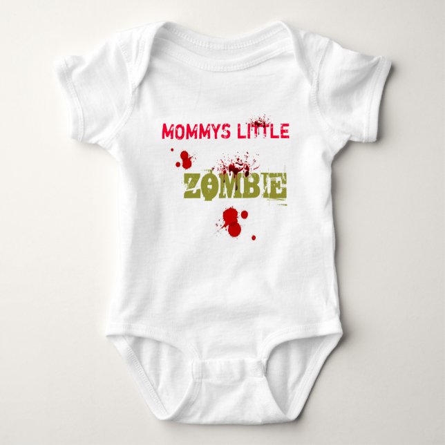 FÖR MOMMYS FÖR ZOMBIEBABY LITE RANKA TEE (Framsida)