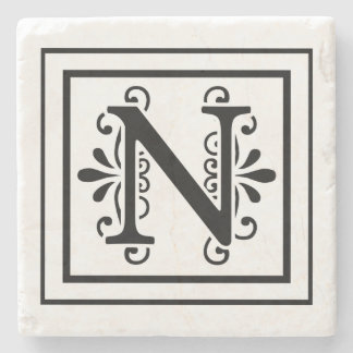 För Monogramsten för brev N underlägg