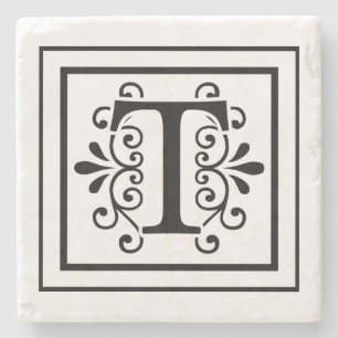 För Monogramsten för brev T underlägg