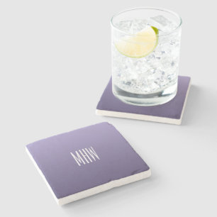För monogramsten för violett lutning beställnin stenunderlägg