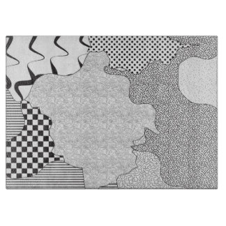 För mönster skärbräda Galore