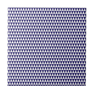 För mönsterkobolt för triangel geometrisk blåt kakelplatta