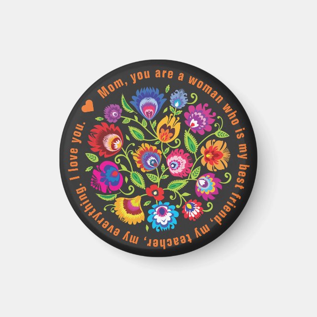 För Mor polsk folklore-sammansättning Magnet (Framsidan)