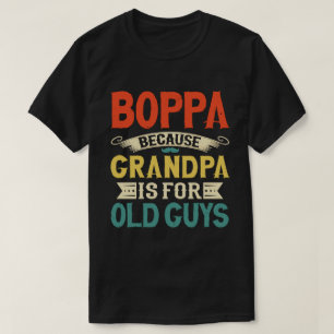 För morfar är till Gamla killar Fars dag T Shirt