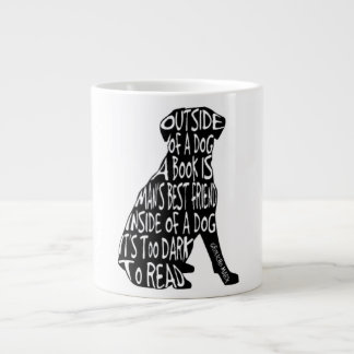 För Mörk att läsa Jumbo Mugg