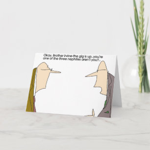 För Mormonfödelsedag för tre Nephites kort