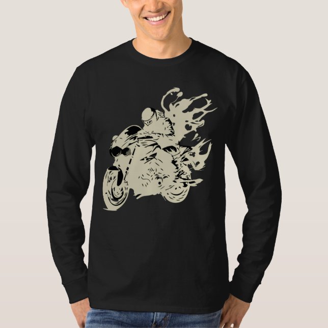 for motorcyclists motorcycles  1 t shirt (Framsida)