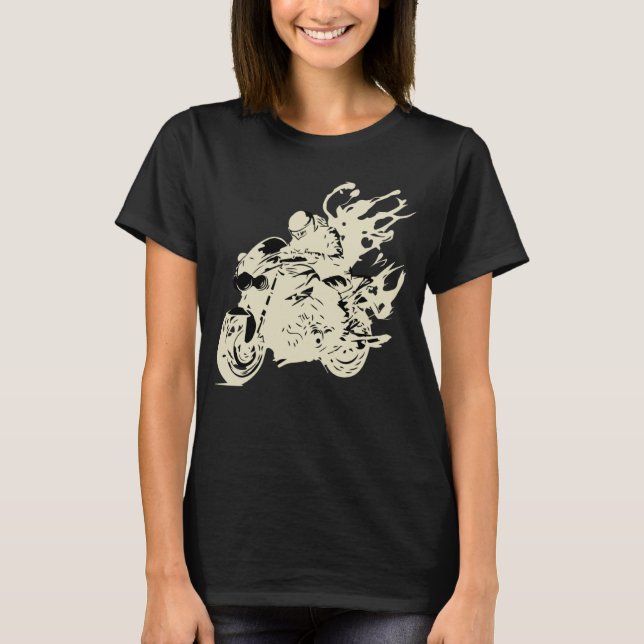 for motorcyclists motorcycles  1 t shirt (Framsida)