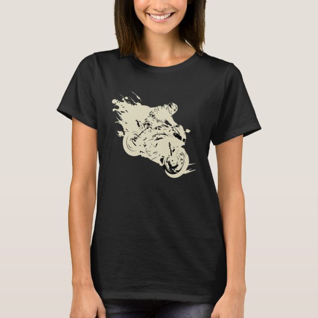 for motorcyclists motorcycles t shirt (Framsida)
