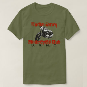 För motorcykelklubb för Uncle Sams T-tröja T Shirt