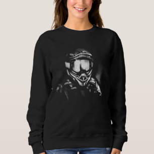 För motorcyklister Biker T Shirt Manar S Black