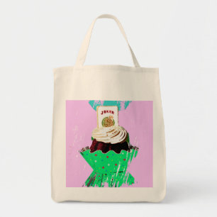För muffintoto för Mah Jongg grafisk påse Tygkasse