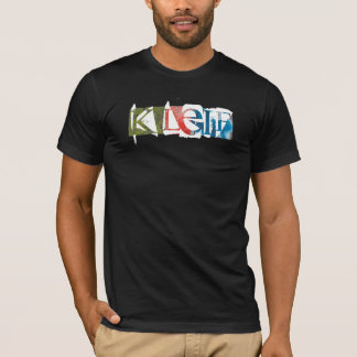 För multiclrfrimärke för K LEIF tryck T-shirt