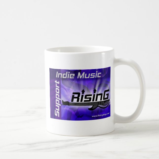 För musikkaffe för service Indie mugg (Höger)