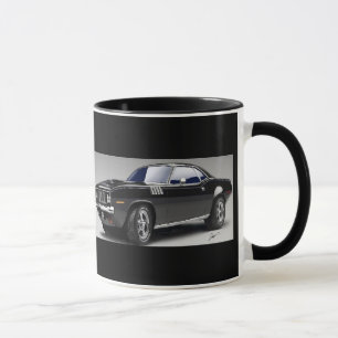 För muskelbil för 71 Barracuda mugg för kaffe