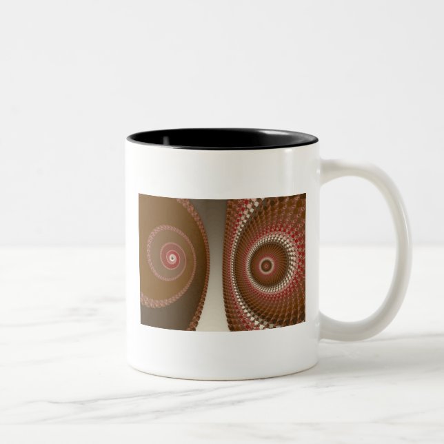 För mycket choklad-mugg Två-Tonad mugg (Höger)