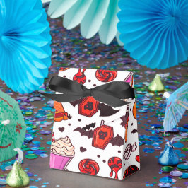 För mycket godis för Dracula Funny Halloween Presentaskar