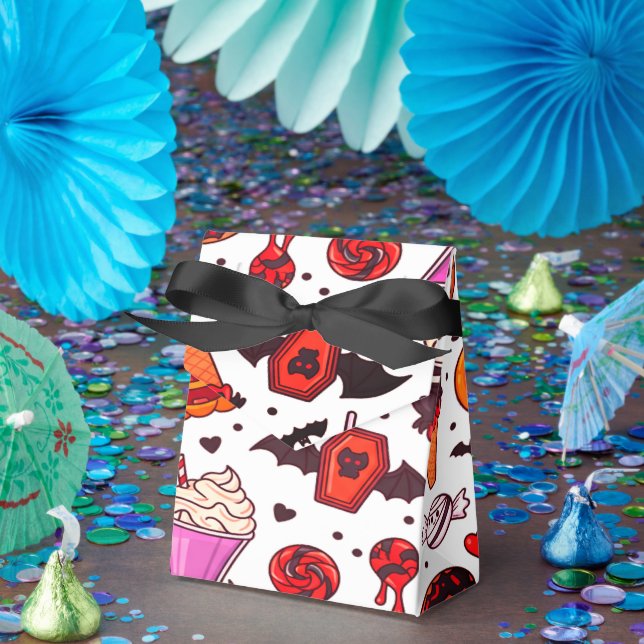 För mycket godis för Dracula Funny Halloween Presentaskar (Part)