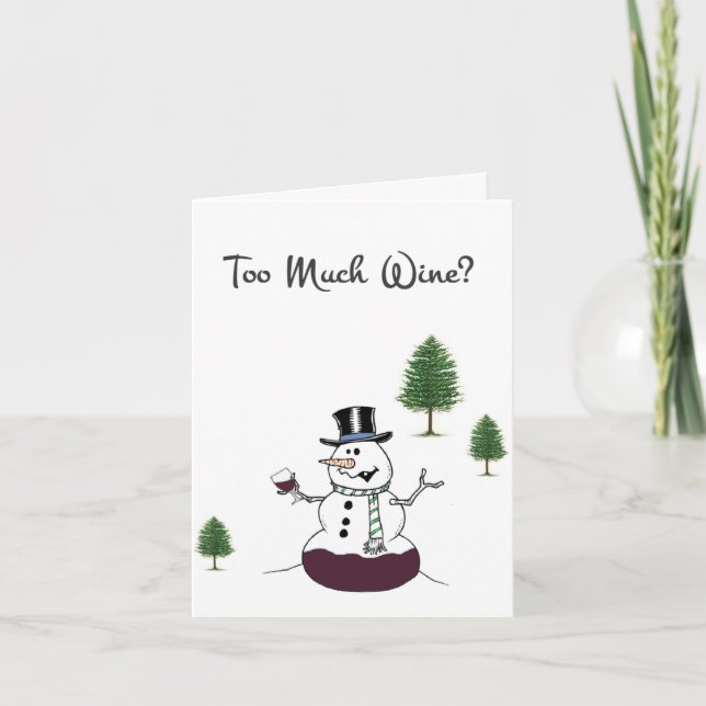 För mycket helgkort (Framsida)