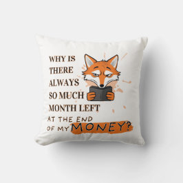 För mycket månad, för lite pengar kudde