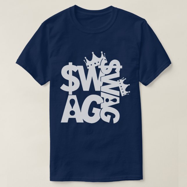 För mycket Swagga! T Shirt (Design framsida)