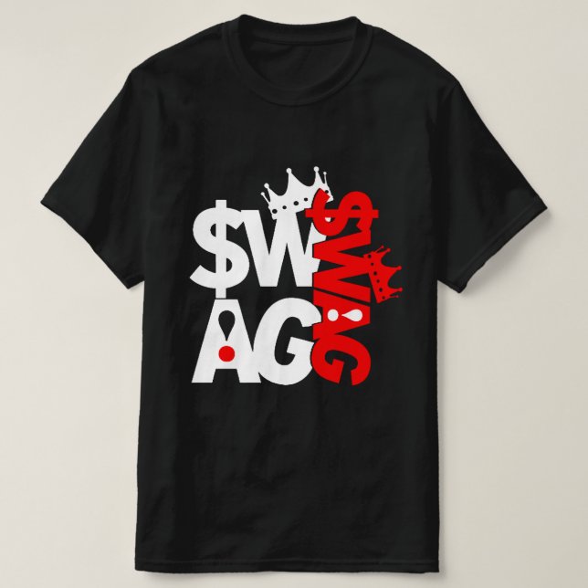 För mycket Swagger T Shirt (Design framsida)