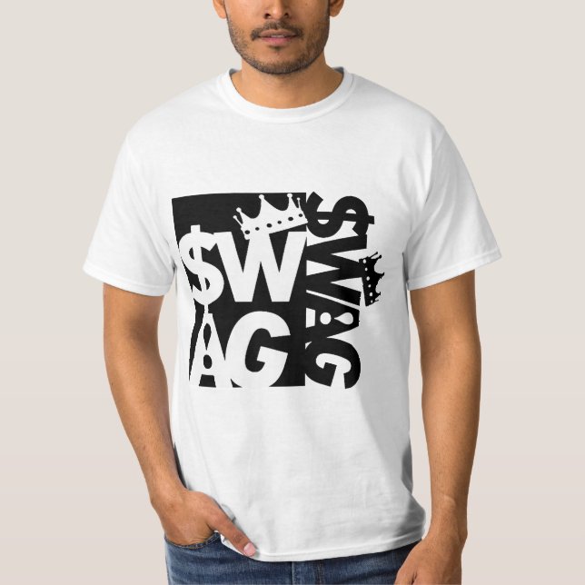För mycket Swagger T Shirt (Framsida)