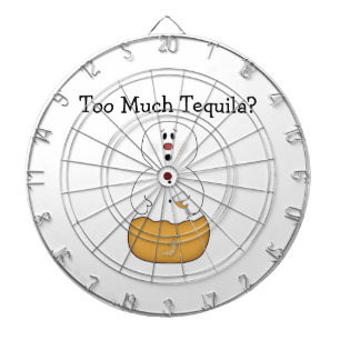 För mycket TequilaDartboard Piltavla