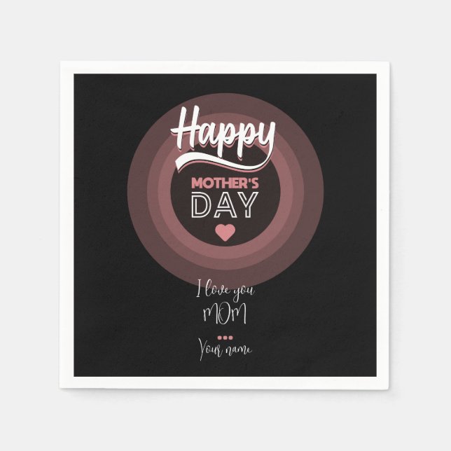 För någon mycket speciell pappersservett (Framsidan)