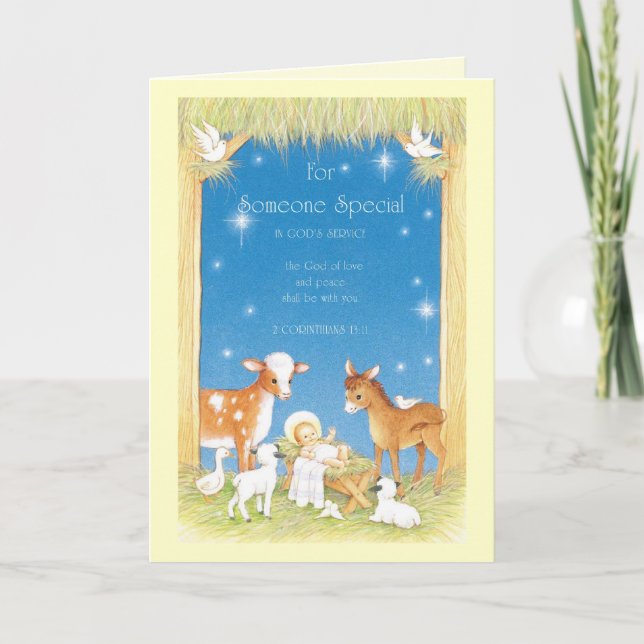 För någon Speciellare Helgkort (Framsida)