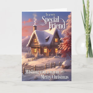 För några Speciella vänner Lycklig jul Kort