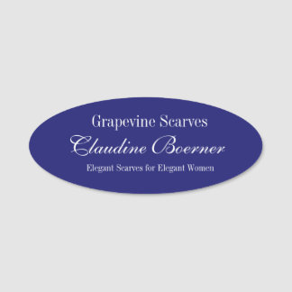 För namn brickaemblem för anpassade magnetisk oval namnbricka