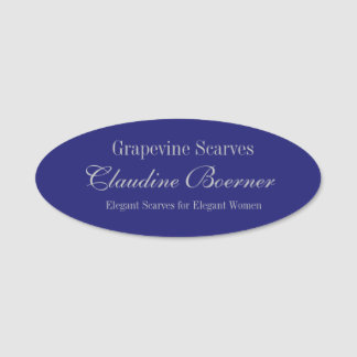 För namn brickaemblem för anpassade magnetisk oval namnbricka