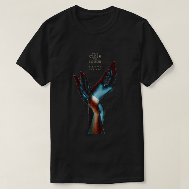 för nära beröring t shirt (Design framsida)