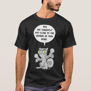 För nära skumma Tanktopet ekorre T Shirt