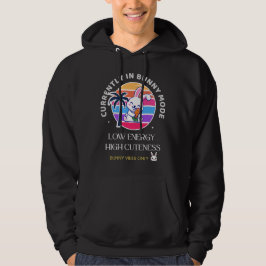 För närvarande i Kaninläge Hoodie