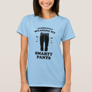 För närvarande med mitt smarta Byxor T Shirt