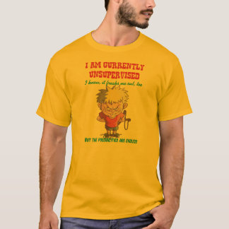 För närvarande Unsupervised Tee