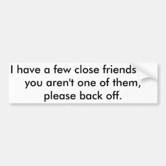 För nästan vår bil - bildekal