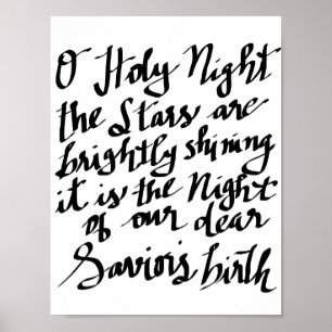 För nattsvart för nolla helig helgdag för poster