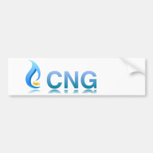 För naturgasfordon för CNG komprimerad Bildekal