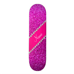 För neonrosor för anpassningsbar känd rand för mini skateboard bräda 18,7 cm