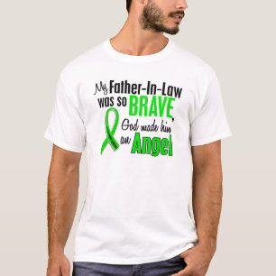 För Non-Hodgkins för ängel 1 svärfar Tee Shirt