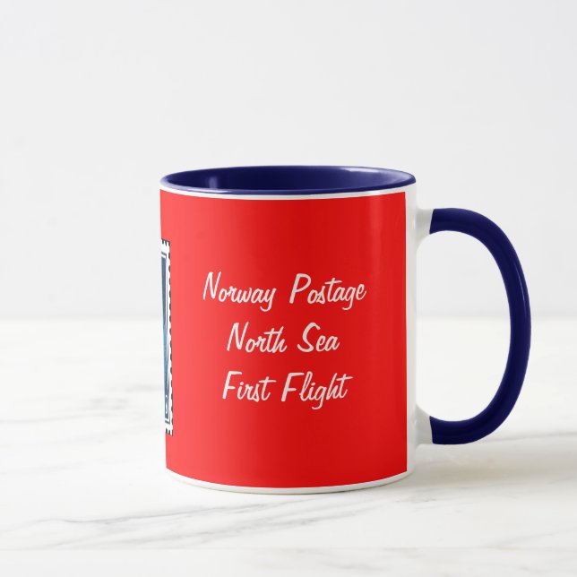 För norrhav för norge första flyg mugg (Höger)