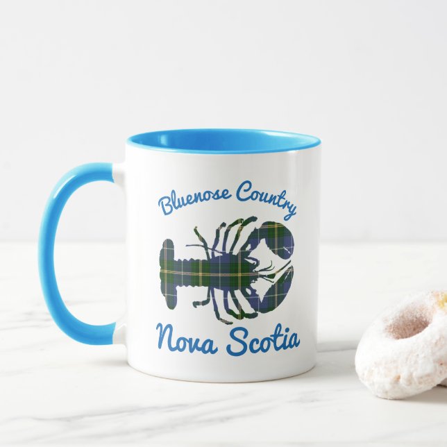 för Nova Scotia för hummerBluenose land mugg kaffe (Med munk)